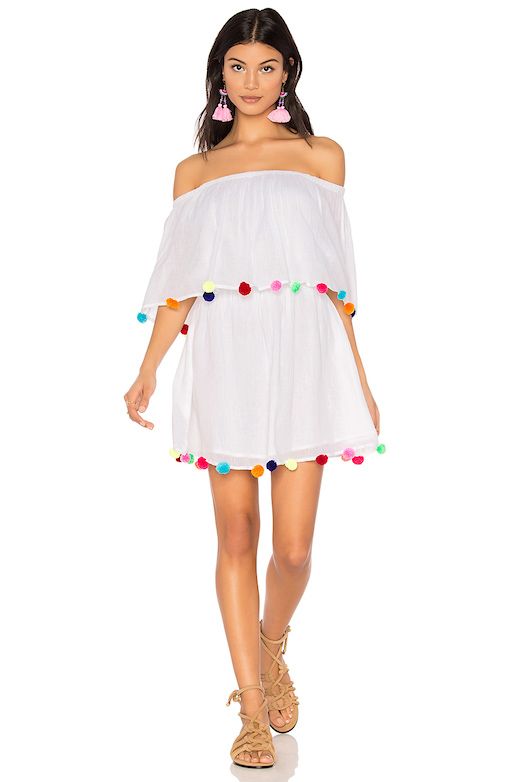 Le Fashion Vacation MustHave Pom Pom Dress